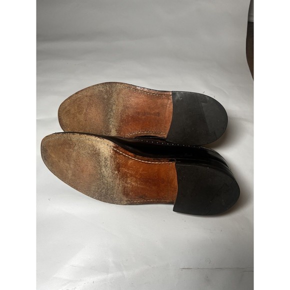 Royal Tweed 7904B Cheaney Church's Black Derby Wingtip Lace Up Men’s Sz 10.5 D - Picture 10 of 15